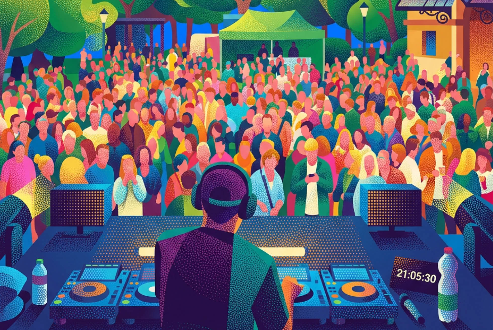 Concerts gratuits sur le parvis de l'hôtel de ville