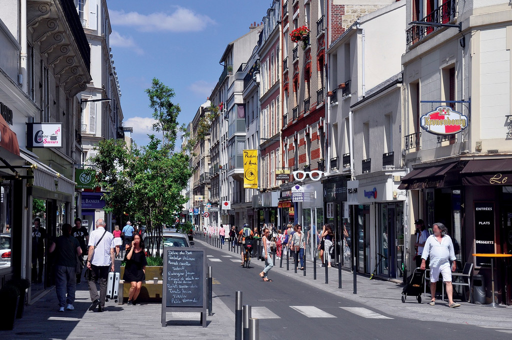 Photo de la rue Bouguignons à Asnières sur Seine