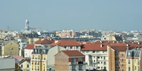 Visuel décoratif représentant une vue d'Asnières.
