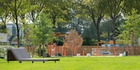 Visuel décoratif représentant un parc d'Asnières-sur-Seine.