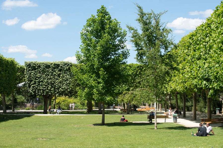 Une photo du Square du Maréchal Leclerc