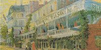 Vincent Van Gogh – Le Restaurant de la Sirène à Asnières en 1887 – huile sur toile – H. 54,0 ; L. 65,5 cm. Legs de Joseph Reinach, 1921