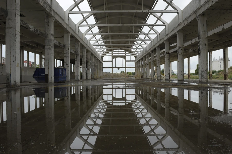 Une photo du patrimoine industriel d'Asnières sur Seine