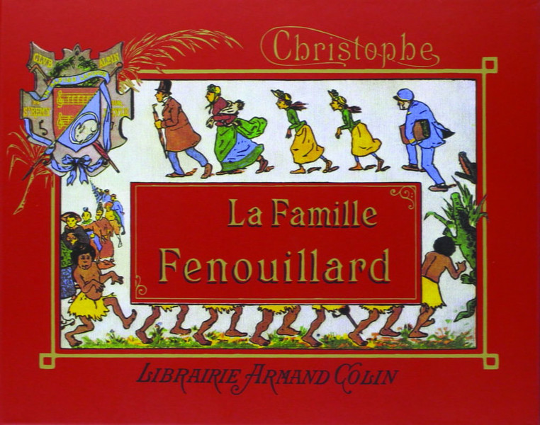 Première de couverture de la Famille Fenouillard de Christophe