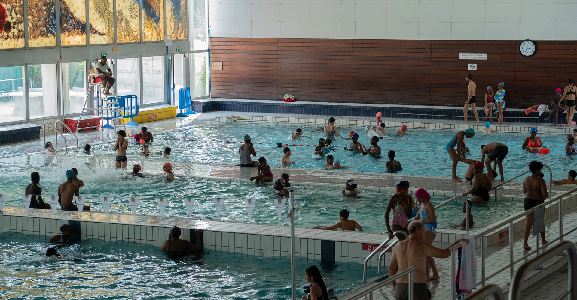 Photo décorative illustrant la piscine municipale.