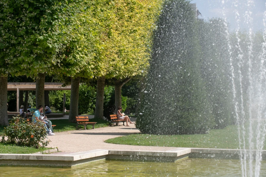 Une photo du Square du Maréchal Joffre