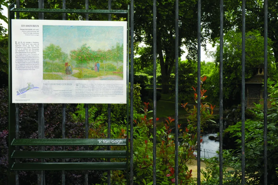 Une photo prise lors de la balade des impressionnistes 
