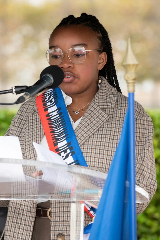 Photo commémorative du 78ème anniversaire du 8 mai 1945 à Asnières-sur-Seine